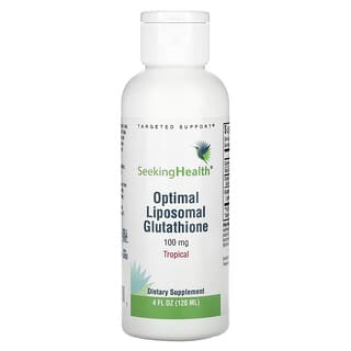 Seeking Health, Optimal Liposomal Glutathione, Tropical, 100 mg, 4 fl oz (120 ml)