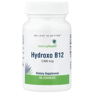Seeking Health, Hydroxo B12,2000 微克,60 片