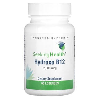 Seeking Health, Hydroxo B12, 2.000 mcg, 60 Pastilhas
