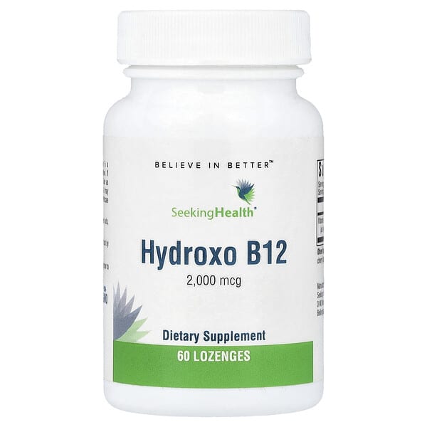 Hydroxo B12, 2,000 mcg, 60 Lozenges