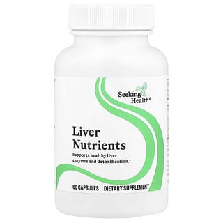 Seeking Health, Liver Nutrients, 60 Vegetarian Capsules