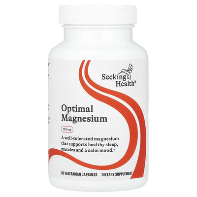 Seeking Health, Premium Magnesium, 150 mg, 90 Vegetarian Capsules