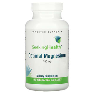 Seeking Health, Magnésium optimal, 150 mg, 100 capsules végétariennes