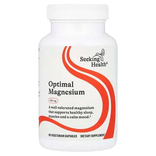 Seeking Health, Magnesio ottimale, 150 mg, 90 capsule vegetariane