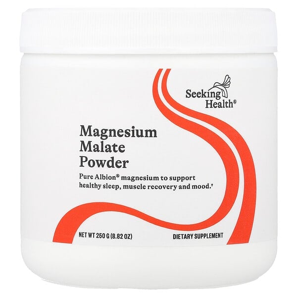 Magnesium Malate Powder, 500 mg, 8.82 oz (250 g)