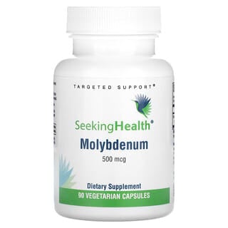 Seeking Health, Molybdenum, 500 mcg, 90 Vegetarian Capsules