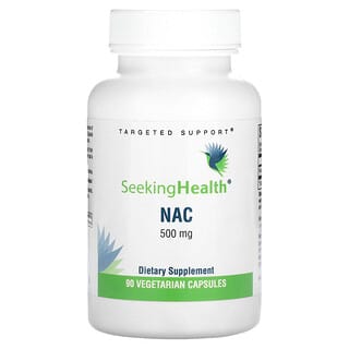 Seeking Health, NAC, 500 mg, 90 cápsulas vegetales