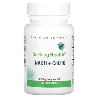 Seeking Health, NADH + CoQ10, 30 Lozenges