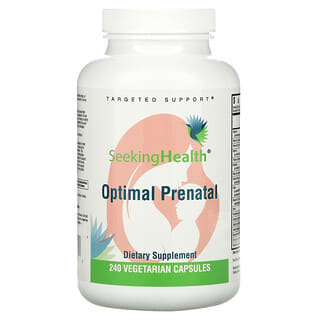 Seeking Health, Prénatal optimal, 240 capsules végétariennes