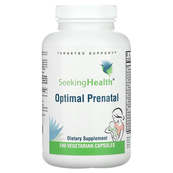 Seeking Health‏, Optimal Prenatal ، 240 كبسولة نباتية