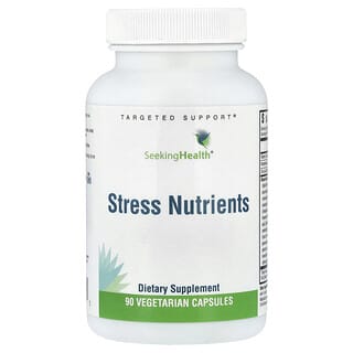 Seeking Health, Stress Nutrients, Nährstoffe bei Stress, 90 pflanzliche Kapseln