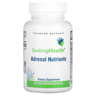 Seeking Health, Adrenal Nutrients, 90 Vegetarian Capsules