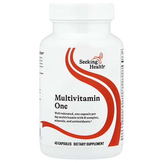 Seeking Health, Multivitamínico Um, 45 Cápsulas Vegetarianas