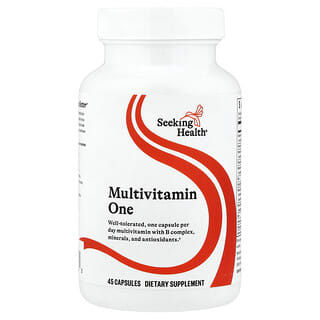 Seeking Health, 多维生素 One，45 粒胶囊