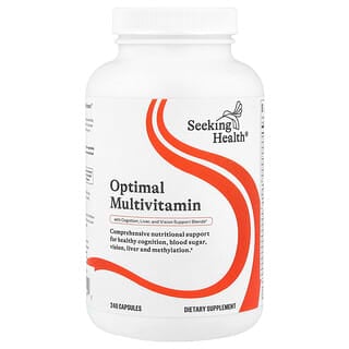 Seeking Health, Optimal Multivitamin Plus, 240 Vegetarian Capsules