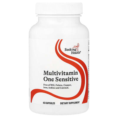 Seeking Health, Multivitamin Sensitive, 120 Capsules