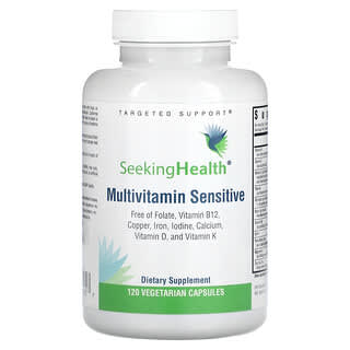 Seeking Health, Multivitamin Sensitive, 120 Vegetarian Capsules