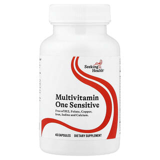 Seeking Health, Multivitamin One Sensitive, 45 Capsules