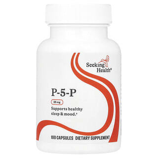 Seeking Health, P-5-P, 25 mg, 100 Capsules