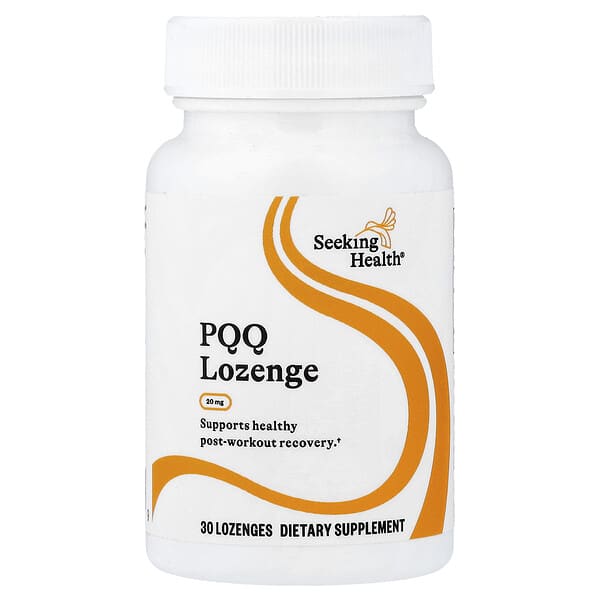Seeking Health PQQ Lozenge, 20 mg, 30 Lozenges
