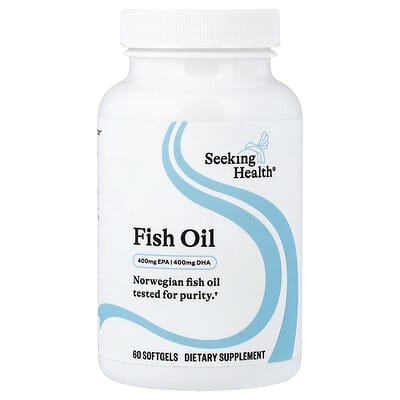 Seeking Health, Premium Fish Oil, 60 Softgels