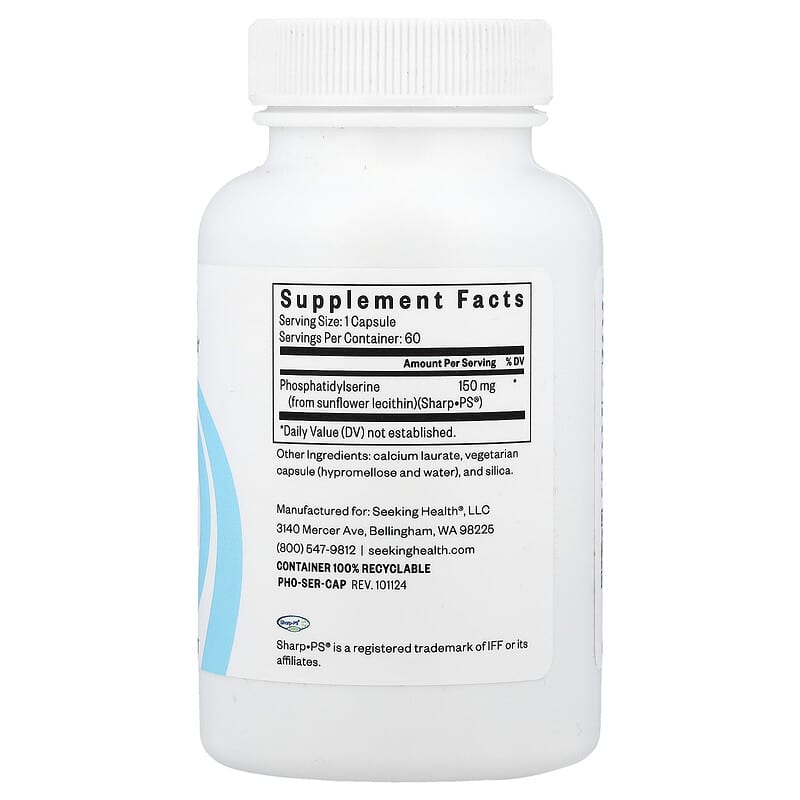 ホスファチジルセリン、150mg、60粒