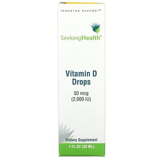 Seeking Health, Vitamin-D-Tropfen, 50 mcg (2.000 IU), 30 ml (1 fl. oz.)