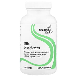 Seeking Health, Nutriments pour la bile, 120 capsules