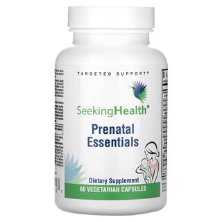 Seeking Health, Prenatal Essentials, 60 вегетаріанських капсул