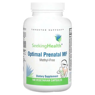 Seeking Health, Optimal Prenatal, Sin metilo, 180 cápsulas vegetales