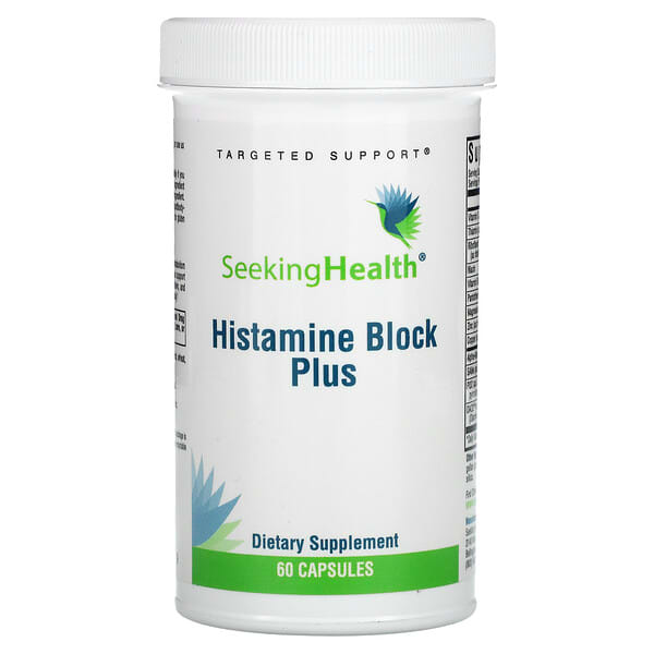 Seeking Health, Histamine Block Plus, 60 cápsulas
