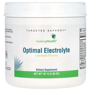 Seeking Health, Électrolyte optimal, Limonade, 167 g