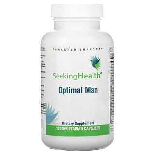 Seeking Health, Optimal Man，120 粒素食膠囊