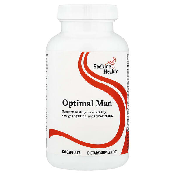 Seeking Health, Optimal Man™, 120 Capsules — product photo 1