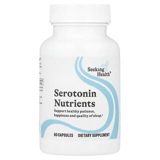 Seeking Health, Serotonin Nutrients，60 粒素食膠囊