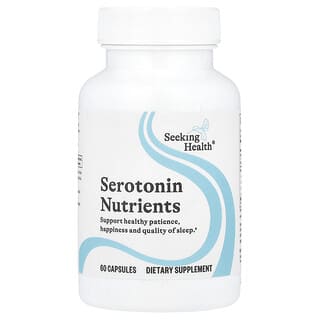 Seeking Health, Nutrientes de serotonina, 60 cápsulas