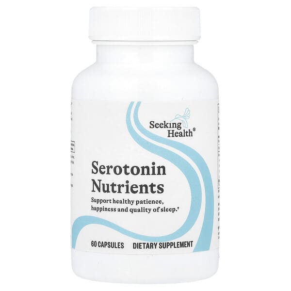 Seeking Health, Serotonin Nutrients, 60 Capsules — product photo 1