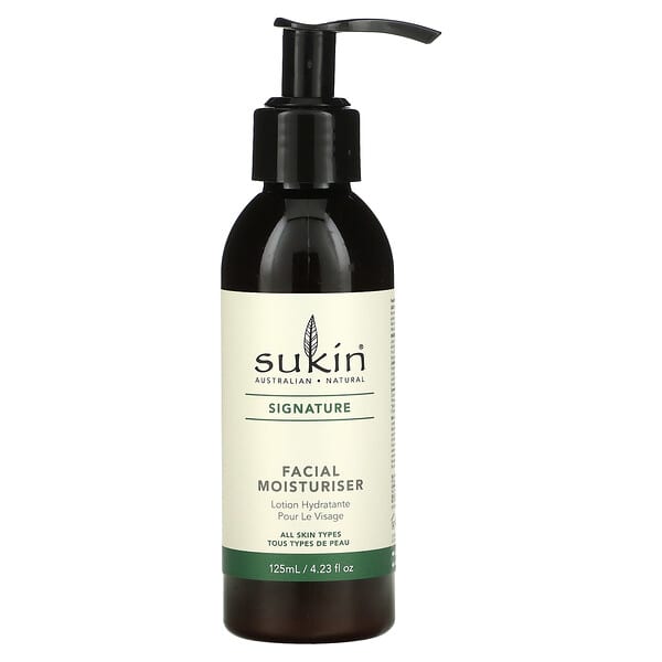 Sukin, フェイシャルモイスチャライザー、4.23液量オンス (125 ml)