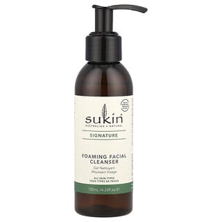 Sukin, Foaming Facial Cleanser, 4.23 fl oz (125 ml)