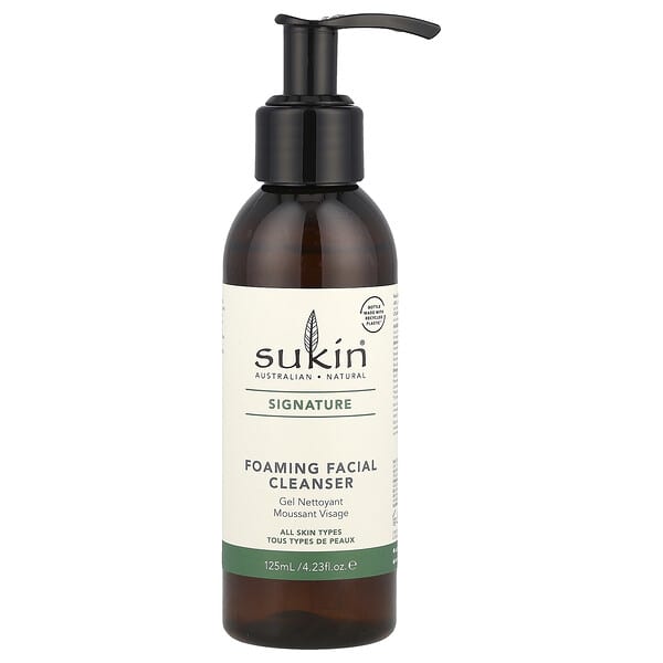 Sukin, 포밍 페이셜 클렌저, 125ml(4.23fl oz)