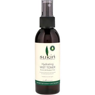 Sukin, Tônico de Névoa Hidratante, 125 ml (4,23 fl oz)