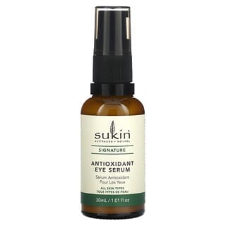 Sukin, Signature, антиоксидантна сироватка для шкіри навколо очей, 30 мл (1,01 рідк. унції)