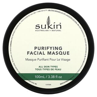 Sukin, Mascarilla facial purificante, 100 ml (3,38 oz. Líq.)