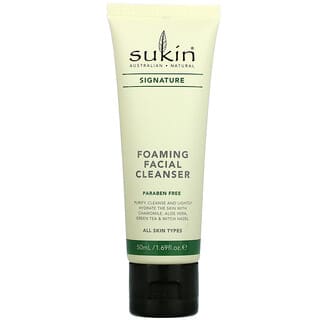 Sukin, Foaming Facial Cleanser, 1.69 fl oz (50 ml)