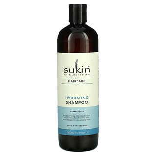 Sukin, Shampooing hydratant, Cheveux secs et abîmés, 500 ml