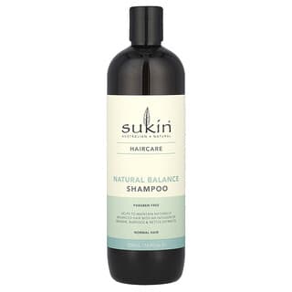 Sukin, Champú Natural Balance, Cabello normal, 500 ml (16,9 oz. Líq.)