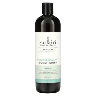 Sukin, Acondicionador Natural Balance, Cabello normal, 500 ml (16,9 oz. Líq.)