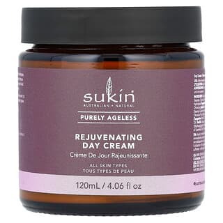 Sukin, Purely Ageless, Rejuvenating Day Cream, verjüngende Tagescreme, 120 ml (4,06 fl. oz.)