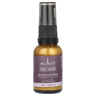 Sukin, Purely Ageless, Reviving Eye Cream, 0.85 fl oz (25 ml)