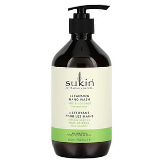Sukin, Cleansing Hand Wash, Lime & Coconut, 16.9 fl oz (500 ml)